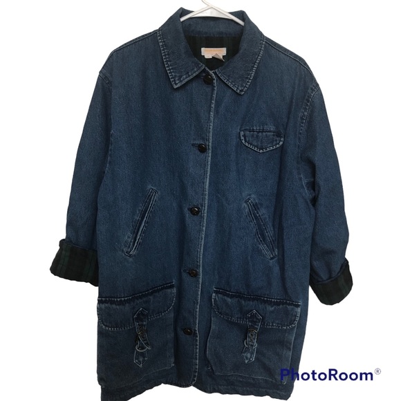 Rare Vintage 60-70s Brooks Brothers Denim Parka Size - Picture 4 of 16